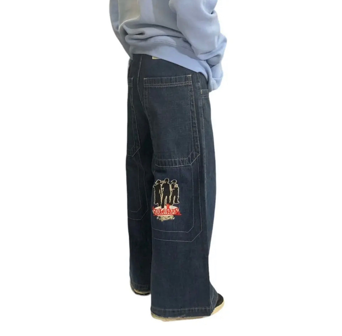 RETRO Y2K PANTS BLACK BOYS