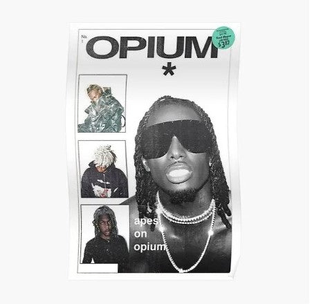 Y2k Opium Ken Carson Destroylonely Carti wall poster