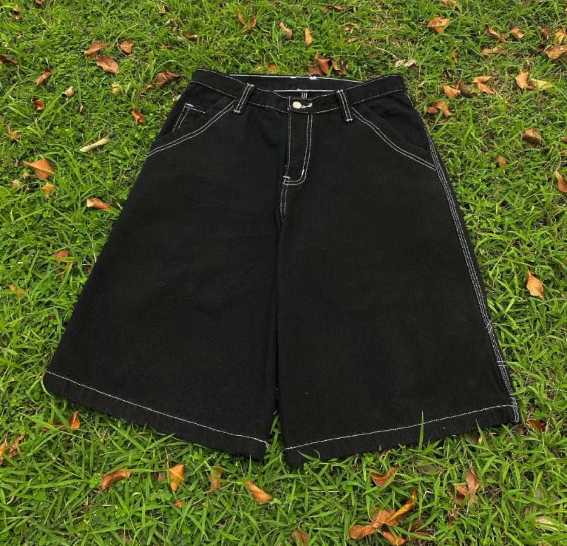 GRAFFITI Y2K RETRO JORTS