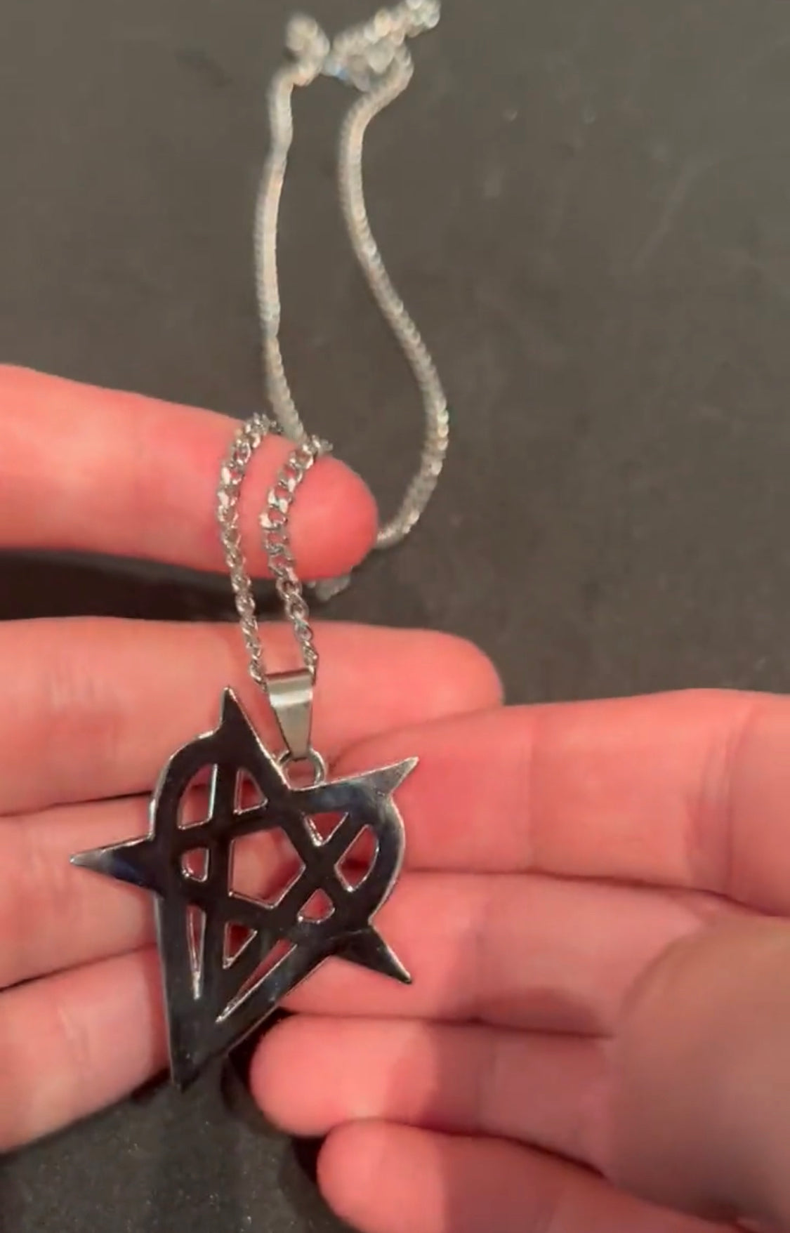 Destroy Lonely Hearth Necklace