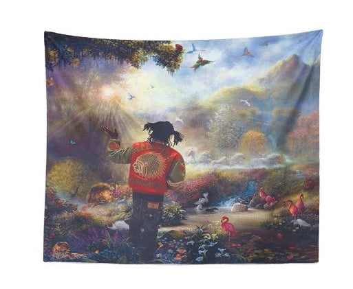 Chief Keef Garden Of Eden Wall Tapestry