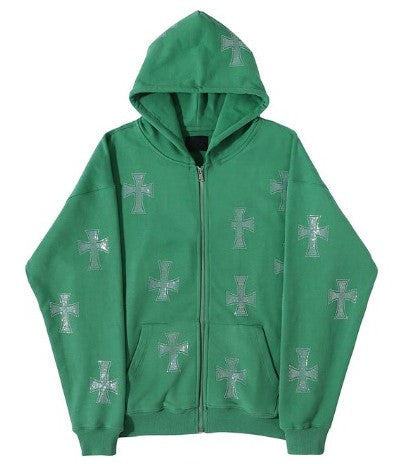 Cross Y2k Zip