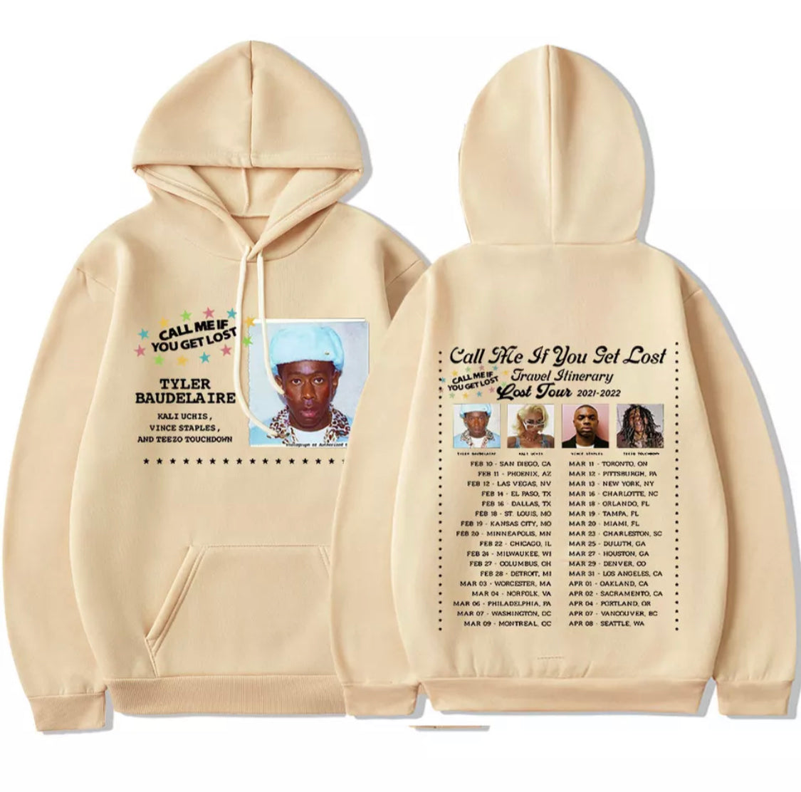 Call me if you get Lost Tyler, the creator Hoodie