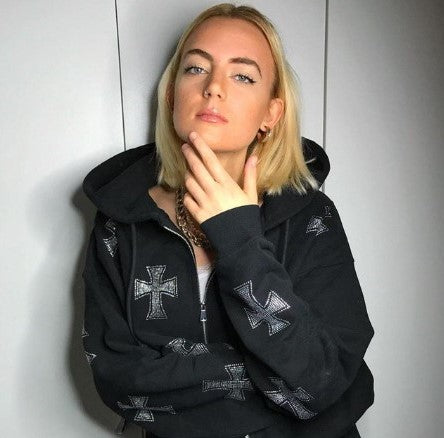 Cross Y2k Zip