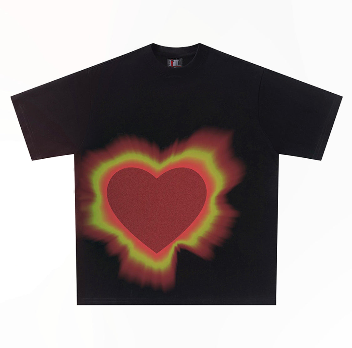 Heart Black T-shirt