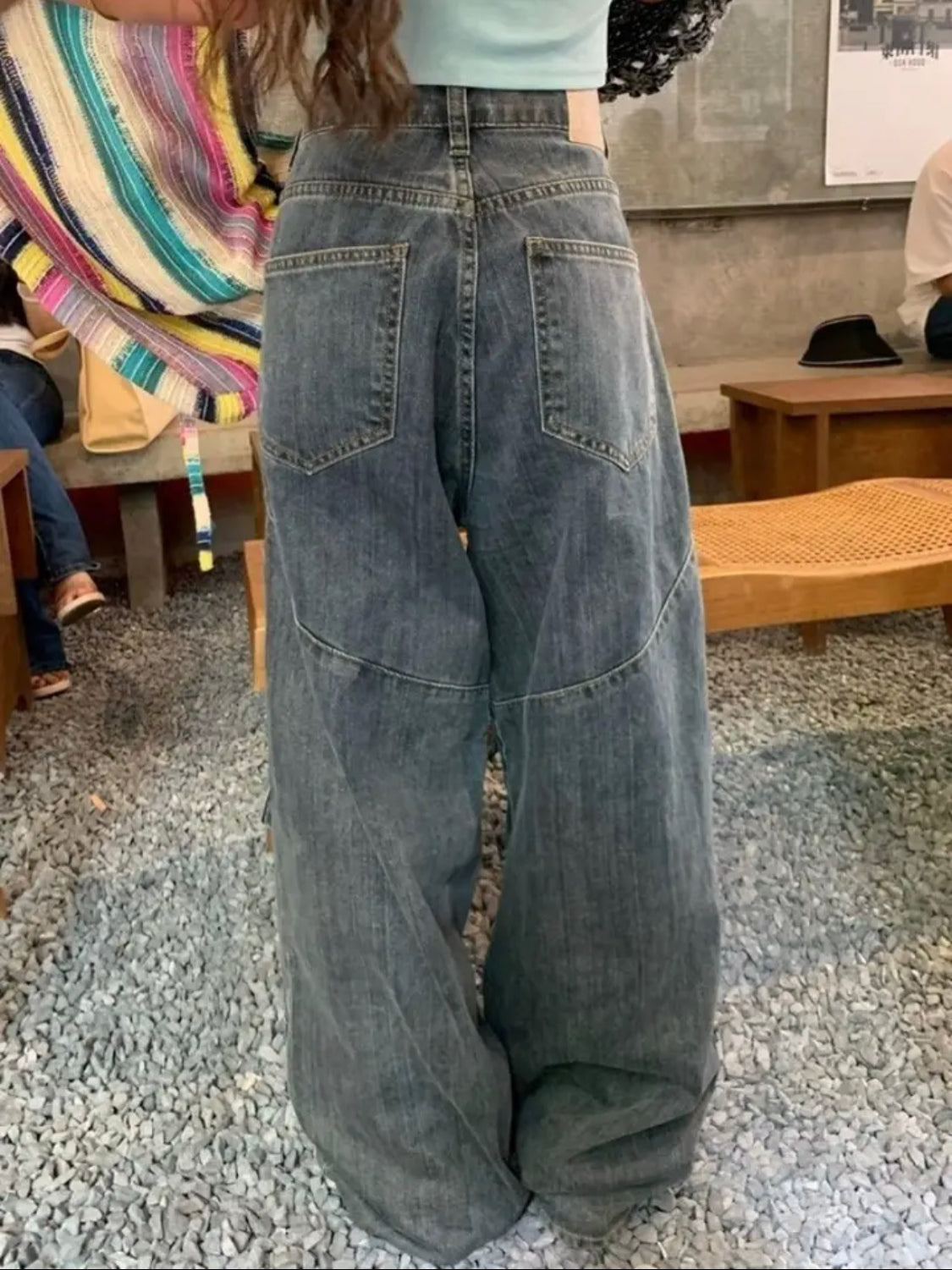 Untilted Blue Y2k Pants