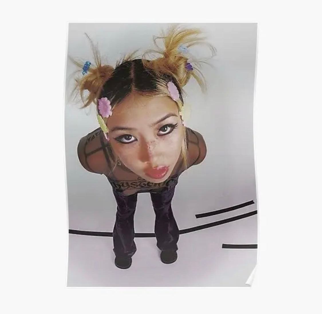 Y2k Aesthetic Girl Poster