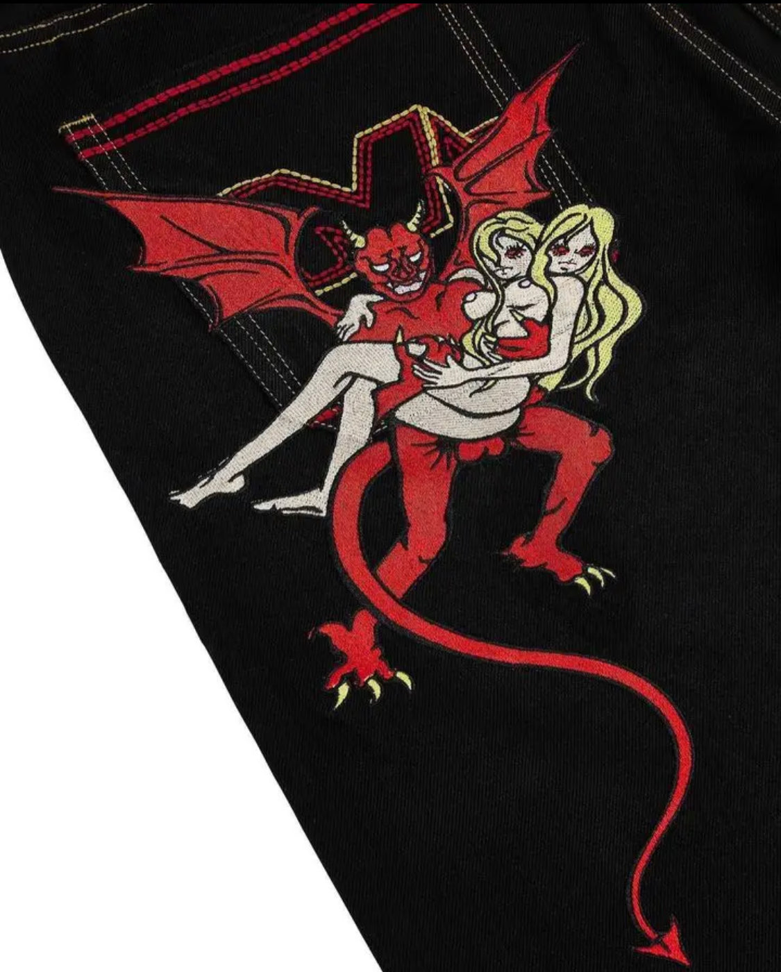 EVIL RETRO Y2K JORTS