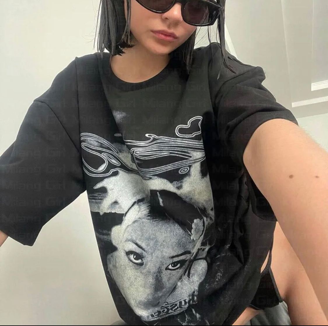**Opium Girl Drip T-shirt