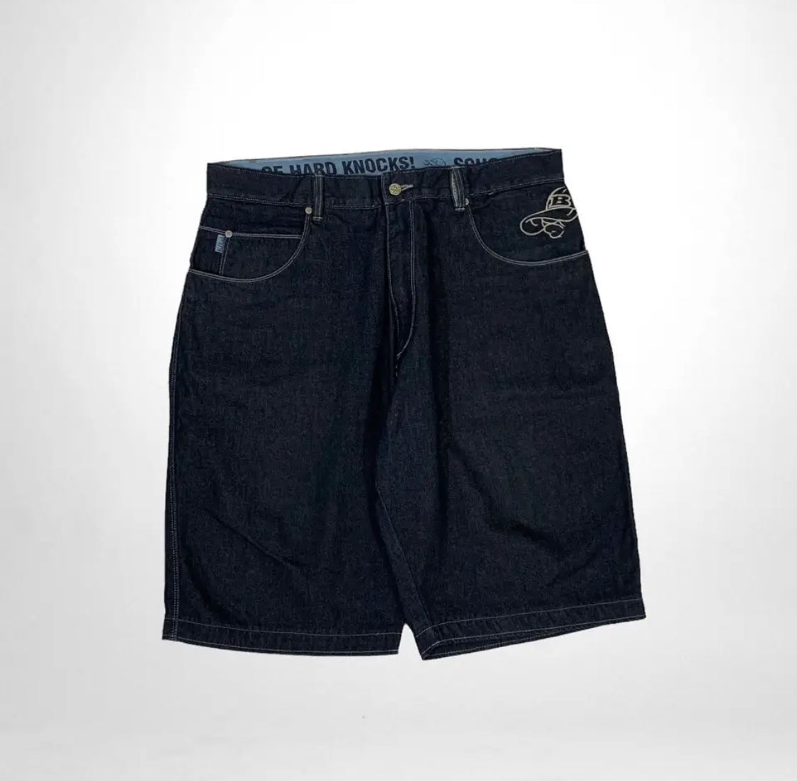 B BOY RETRO Y2k JORTS