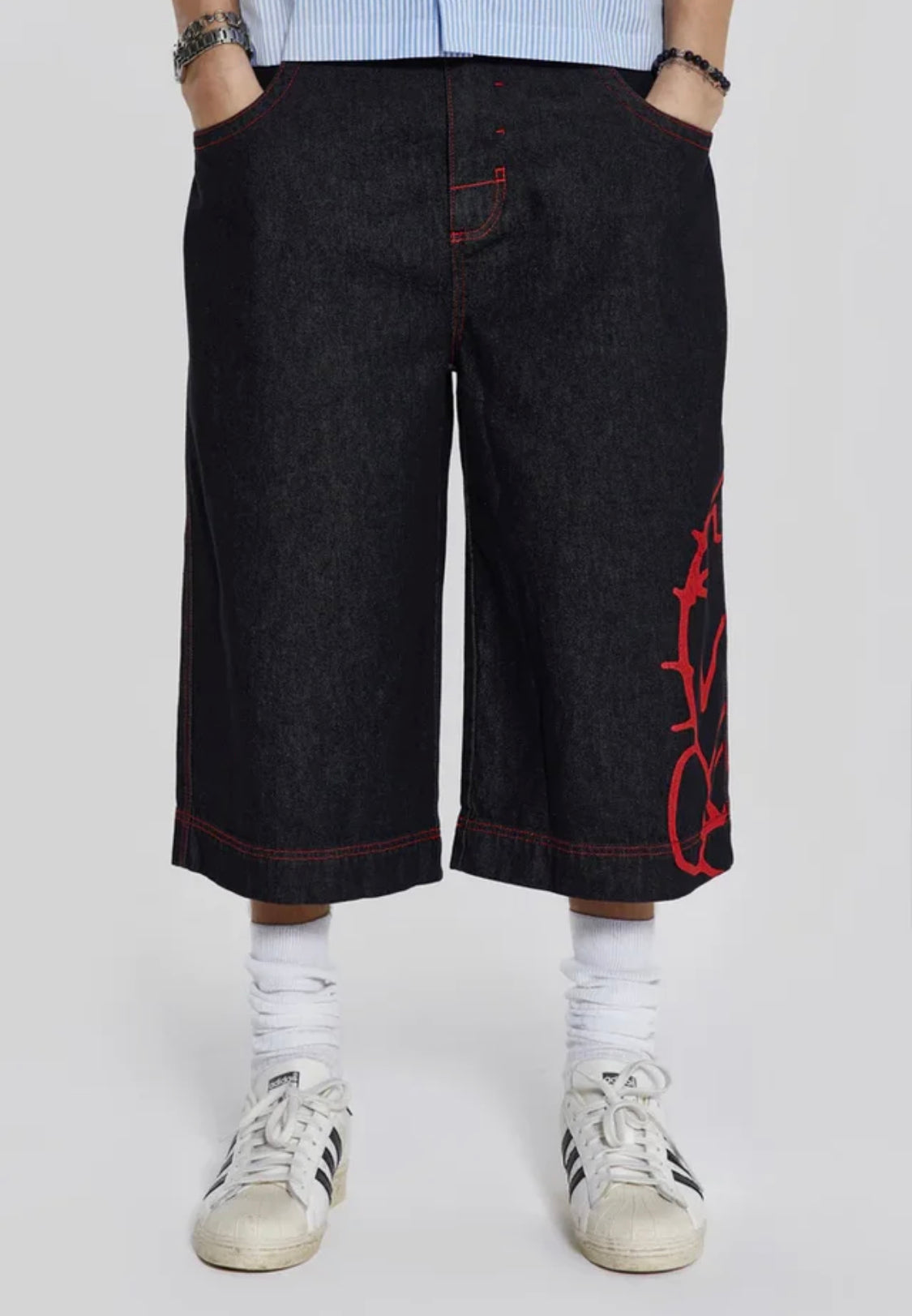 MUSIC BOY Y2K RETRO JORTS