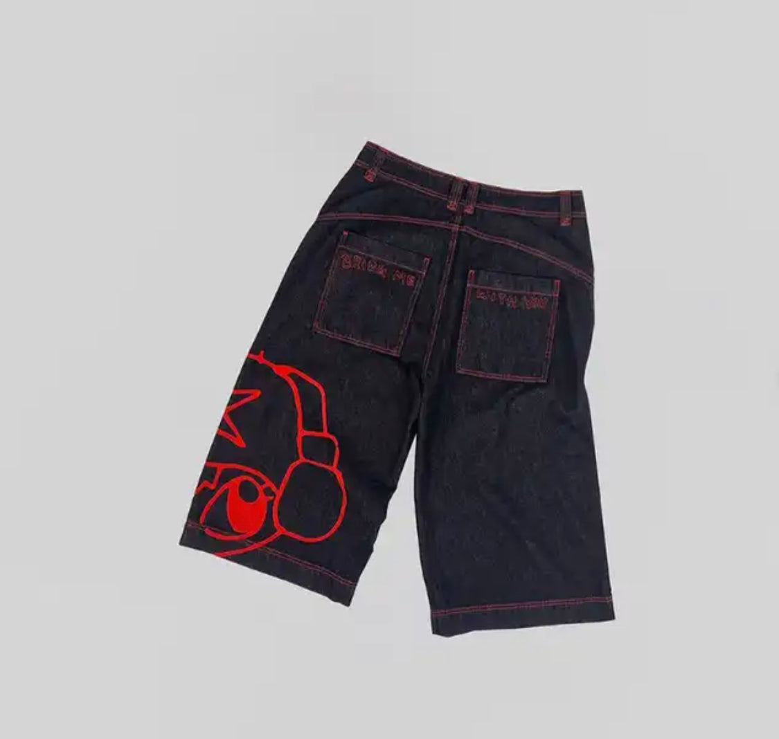 MUSIC BOY Y2K RETRO JORTS