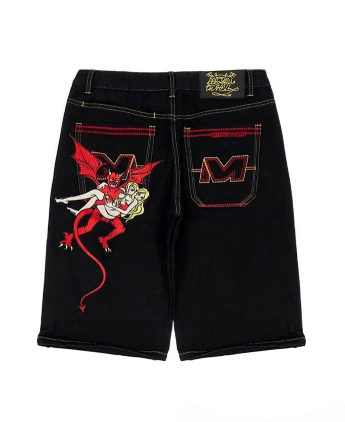EVIL RETRO Y2K JORTS