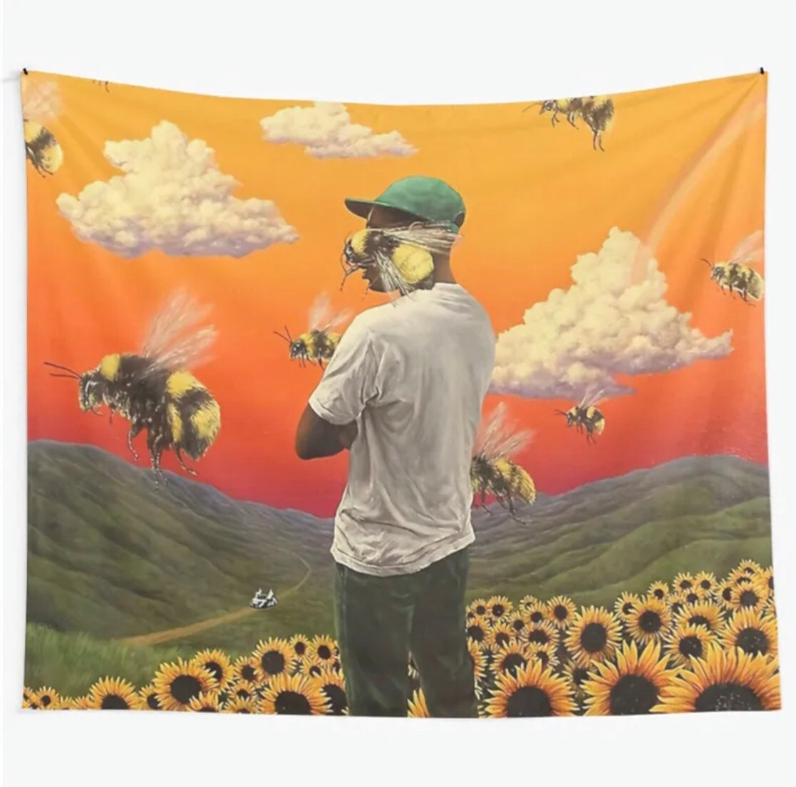 "FLOWER BOY" TYLER,THE CREATOR wall tapestry