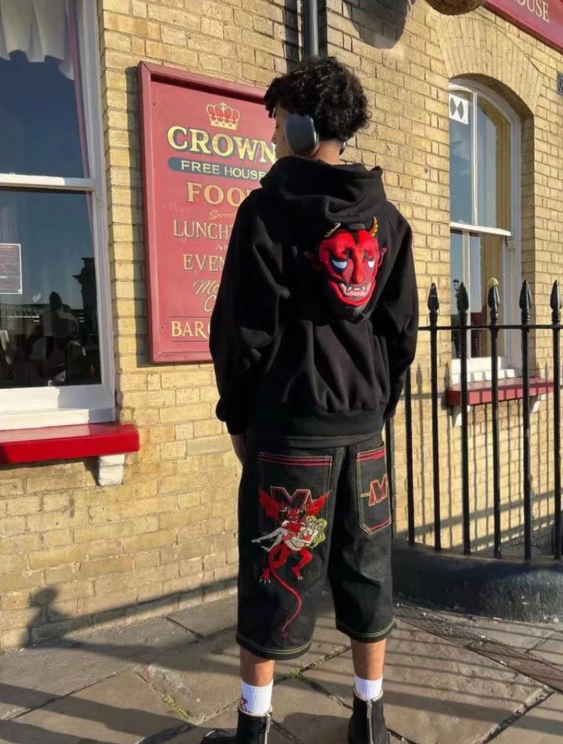 EVIL RETRO Y2K JORTS