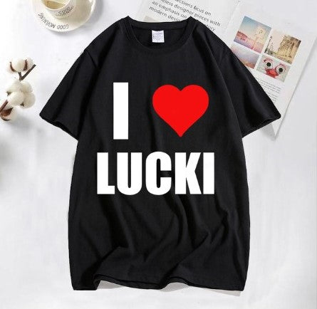 I LOVE LUCKI T-shirt