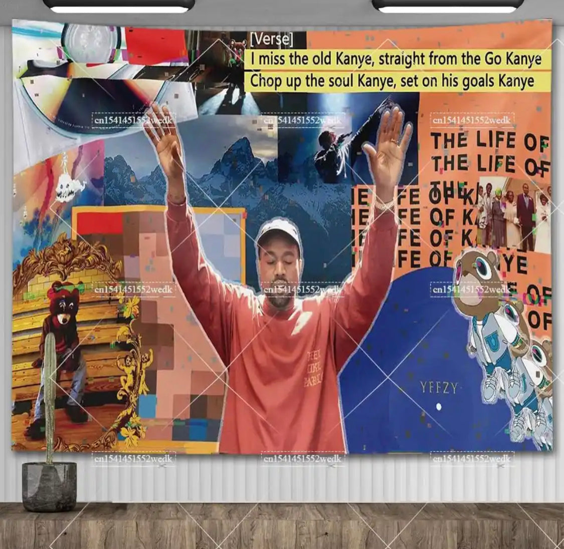 Kanye tweet online tapestry