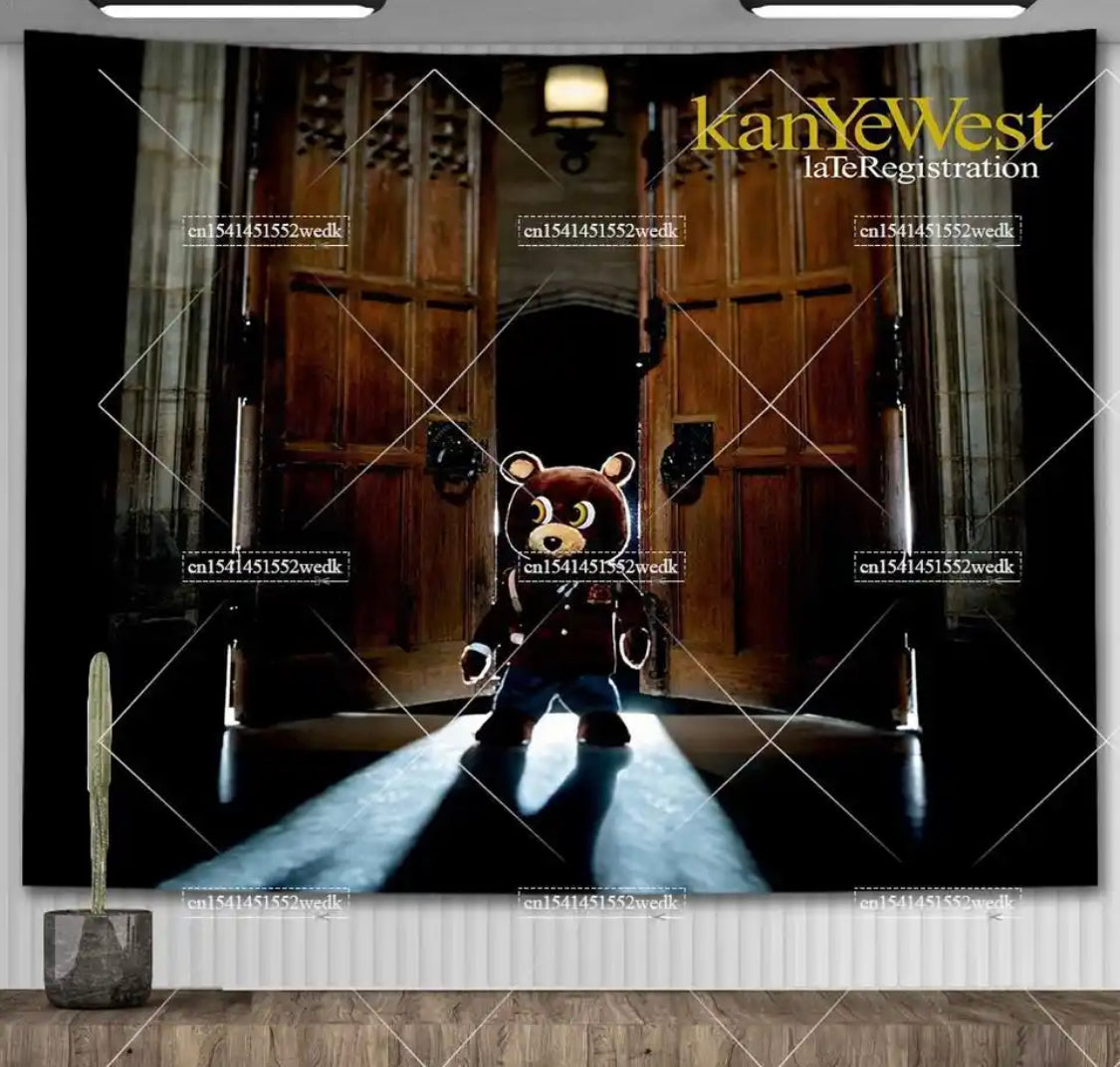 # Kanye West Wall Tapestry