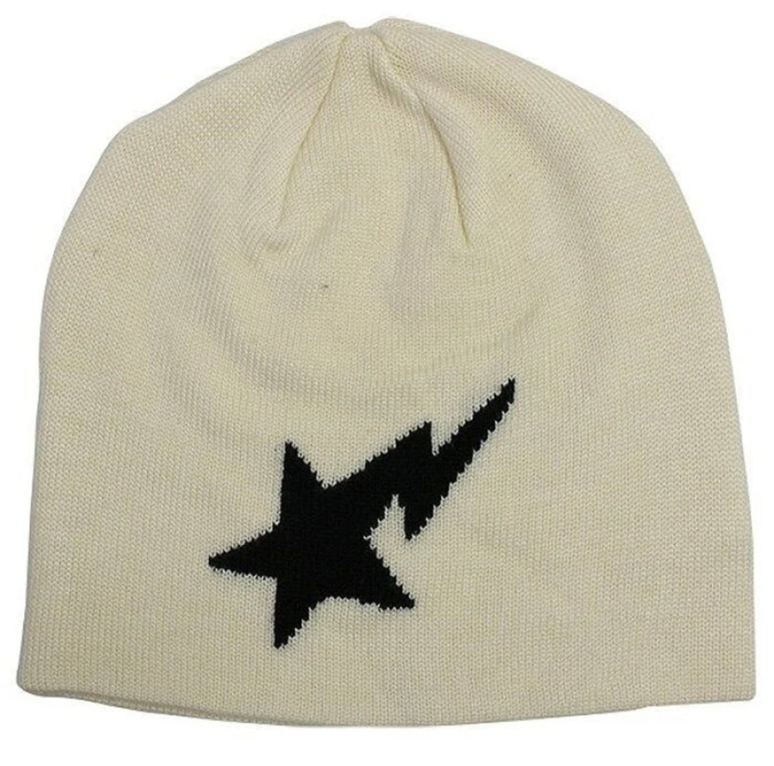 White Y2K Stars Cap