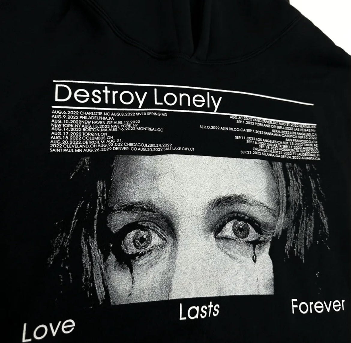 Destroy Lonely Lasts Love Forever Sweatshirt