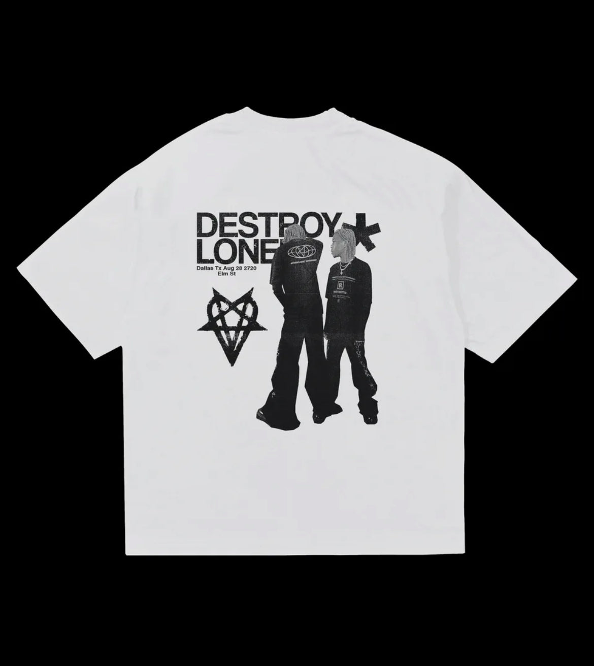 Destroy Lonely hearth t-shirt